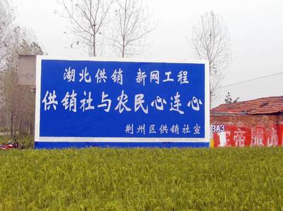 廣東欣美 以專業噴繪技術點亮農村墻體廣告與戶外廣告市場